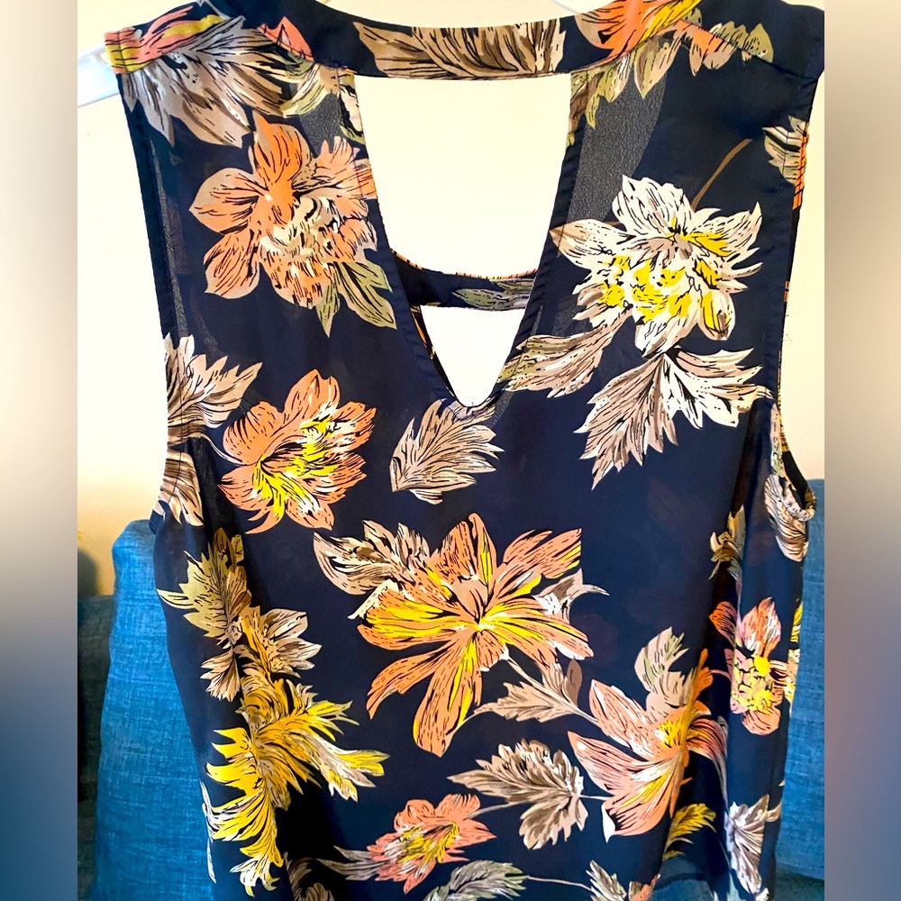 Great summer top! Got this from Stitch Fix but don’t get to wear it a lot.